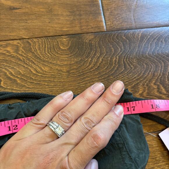 NWT Wild Fable Mid Rise Wide Leg Relaxed Parachute Pant Dark Green Womens Size S - Picture 7 of 9